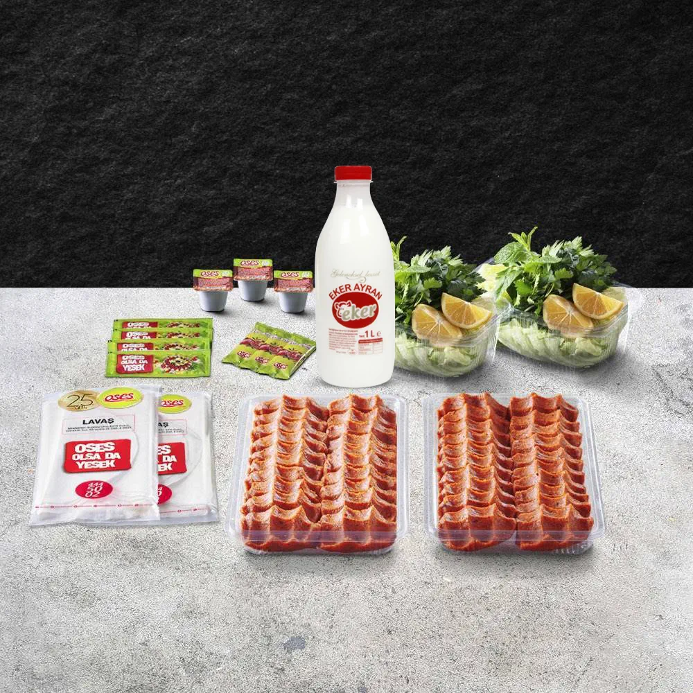 LARGE PACKAGE (750 Grams) + AYRAN (1 Liter)