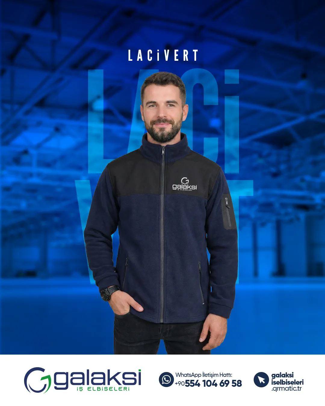 Softshell Polar Ceket Lacivert (10 Adet)